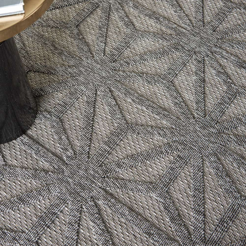 Cozumel Outdoor Dark Grey CZM01 Rug