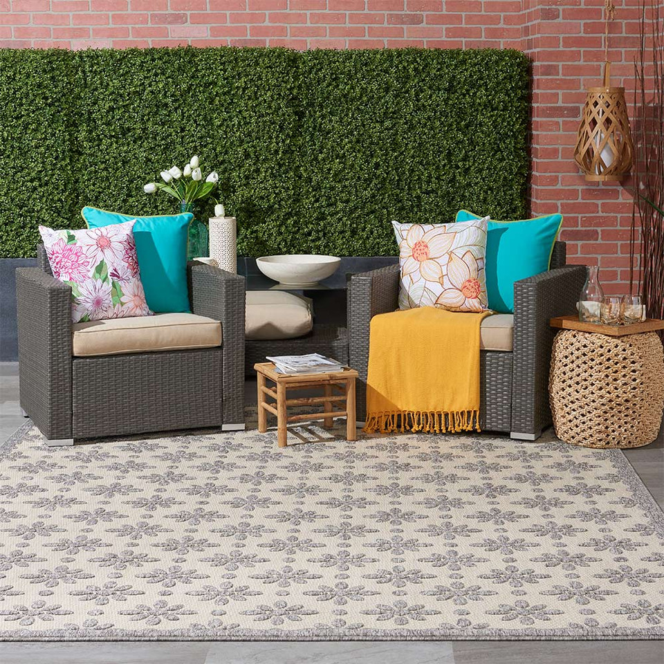 Cozumel Outdoor Cream CZM03 Rug