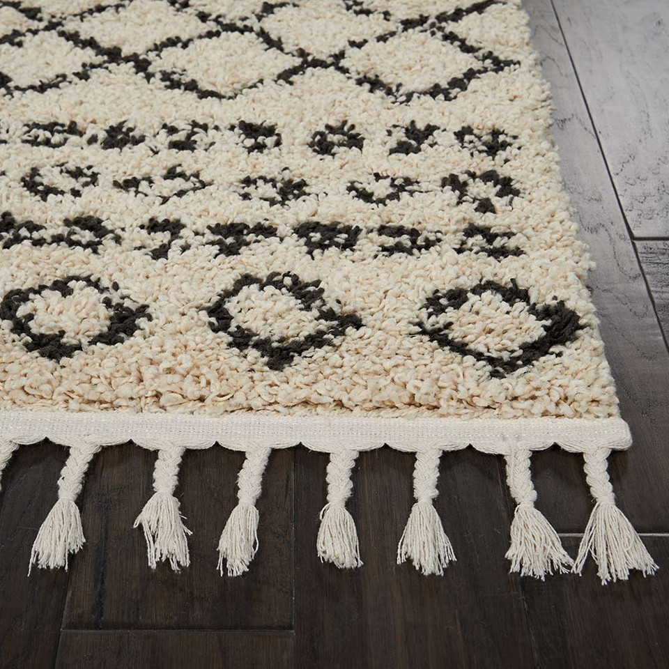 Moroccan Shag Cream MRS02 Rug