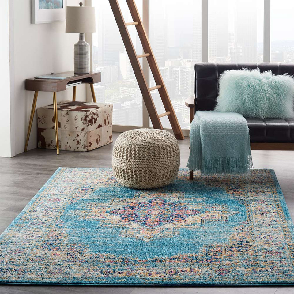 Passion Light Blue PSN03 Rug