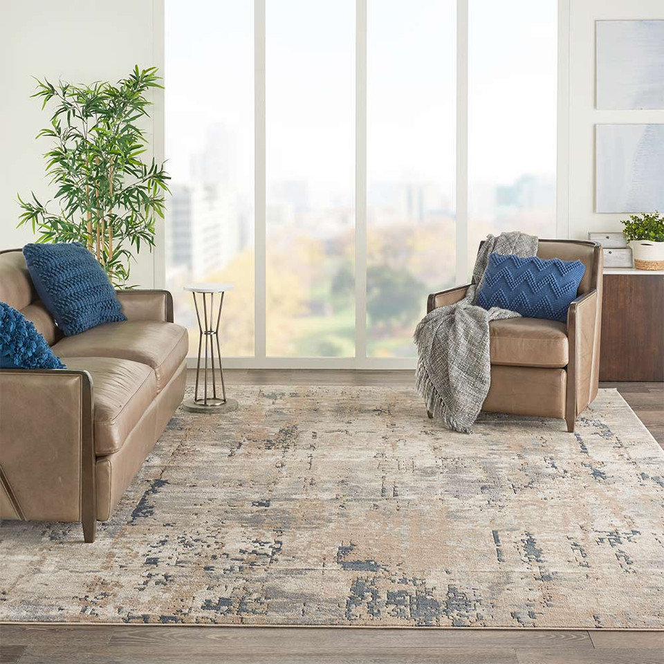 Quarry Beige Grey QUA01 Rug