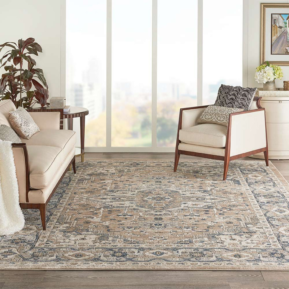 Quarry Beige Grey QUA05 Rug