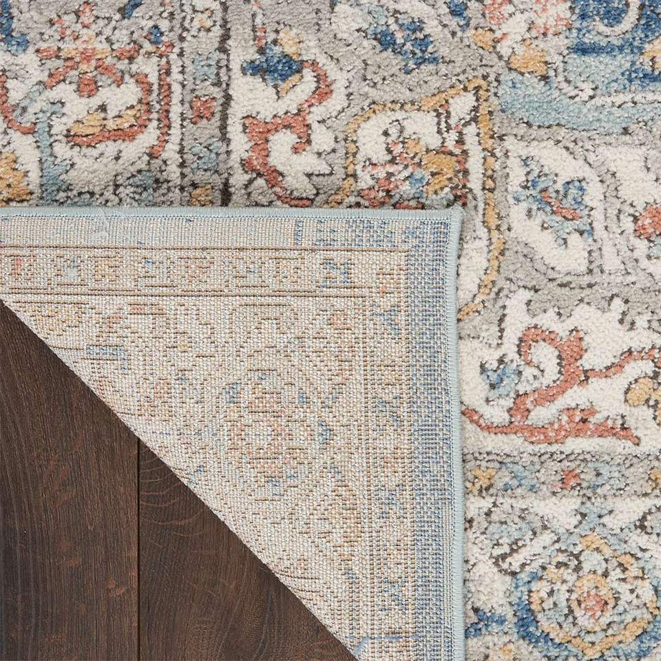 Quarry Ivory Blue QUA11 Rug