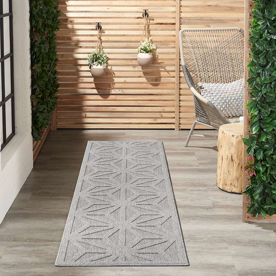 Cozumel Outdoor Light Grey CZM01 Rug