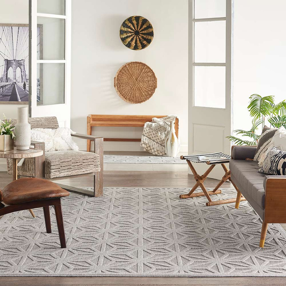 Cozumel Outdoor Light Grey CZM01 Rug