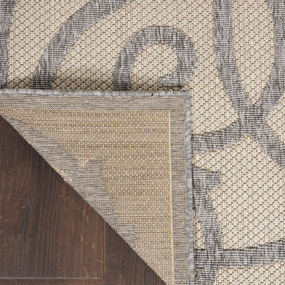 Cozumel Outdoor Cream Grey CZM04 Rug