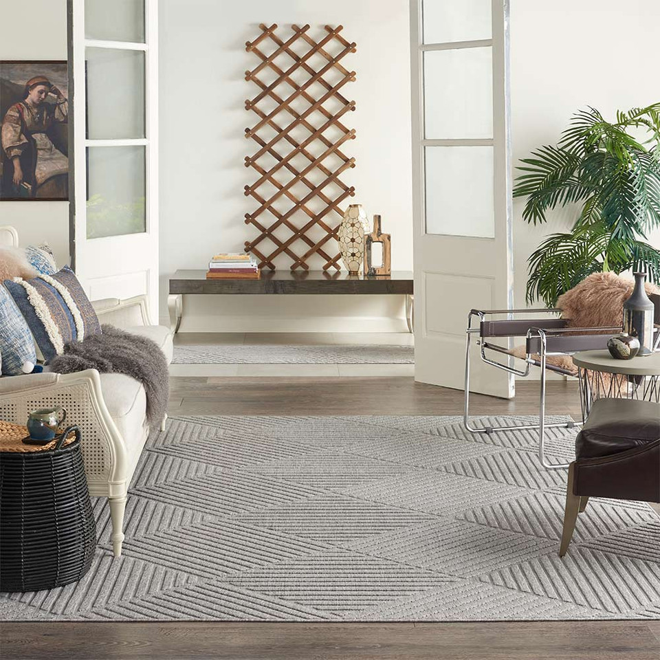 Cozumel Outdoor Light Grey CZM05 Rug