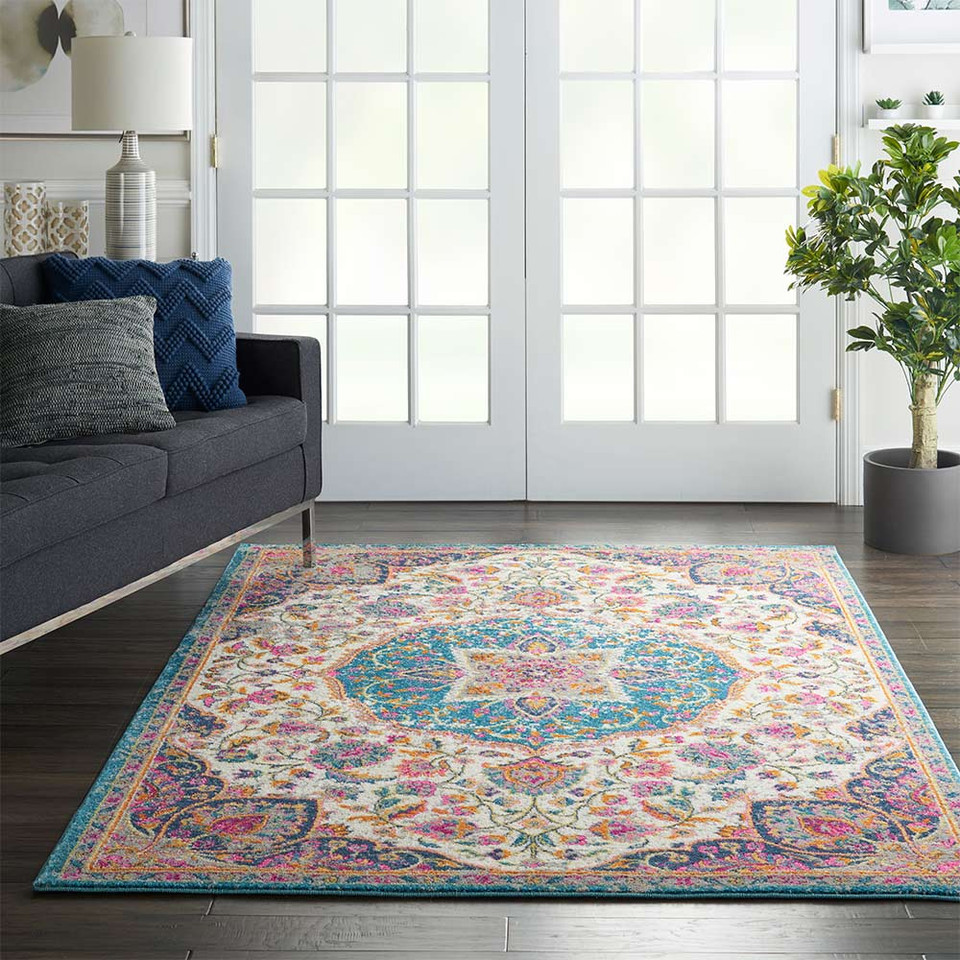 Passion Ivory Multicolour PSN22 Rug