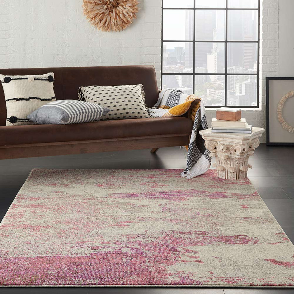 Celestial Ivory Pink CES02 Rug