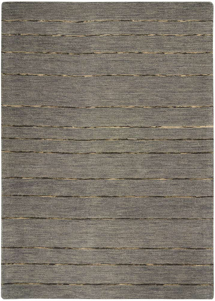 Calvin Klein Ck400 Halo Hal01 Charcoal Striped Rug