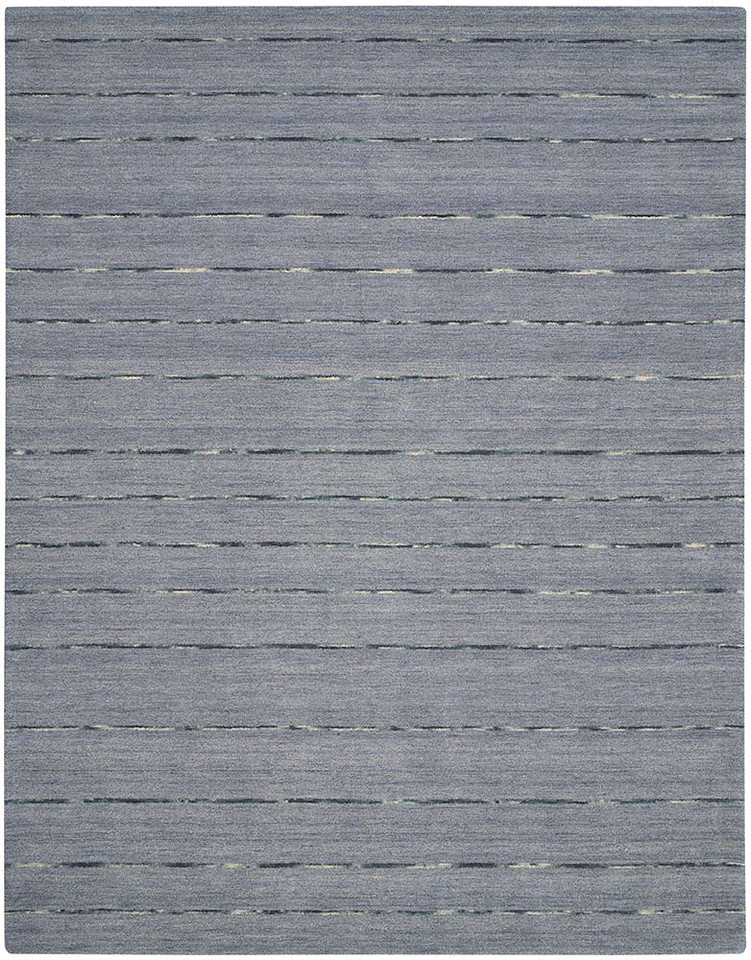 Calvin Klein Ck400 Halo Hal01 Denim with Beige Stripes  Rug