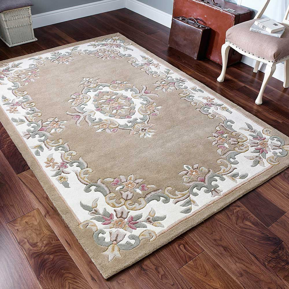 Royal Aubusson Beige Rug
