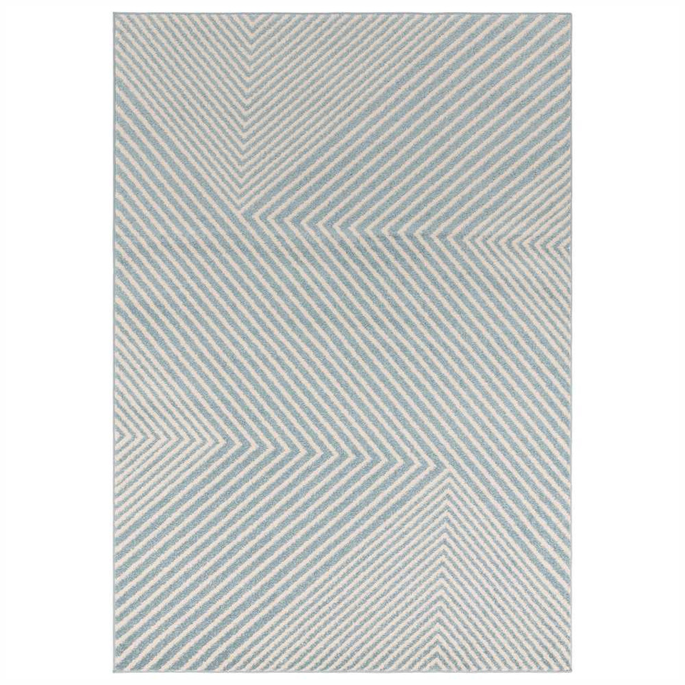 Muse Rug 19 Geometric Blue