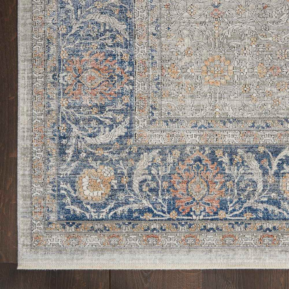 Grey Traditional Rug Starry Nights STN08