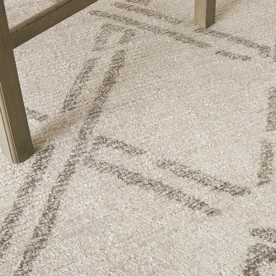 Ivory Grey Modern Rug Venosa VSN01