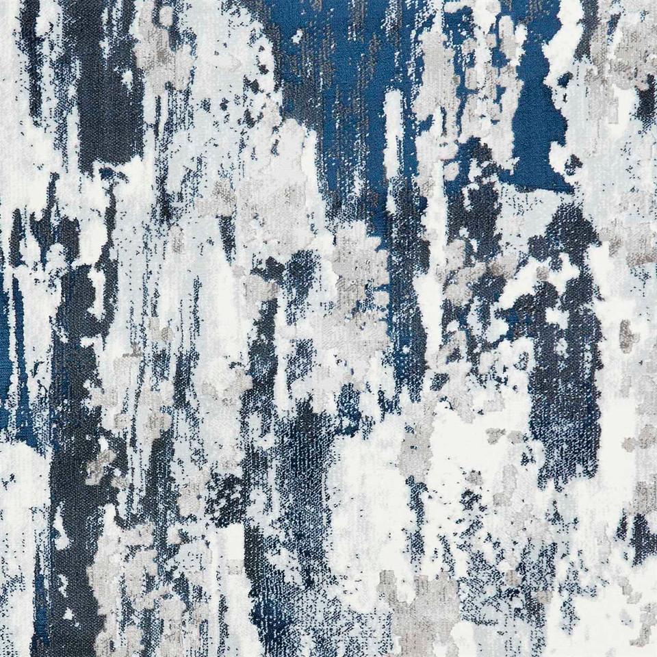Grey Navy Apollo Rug GR580