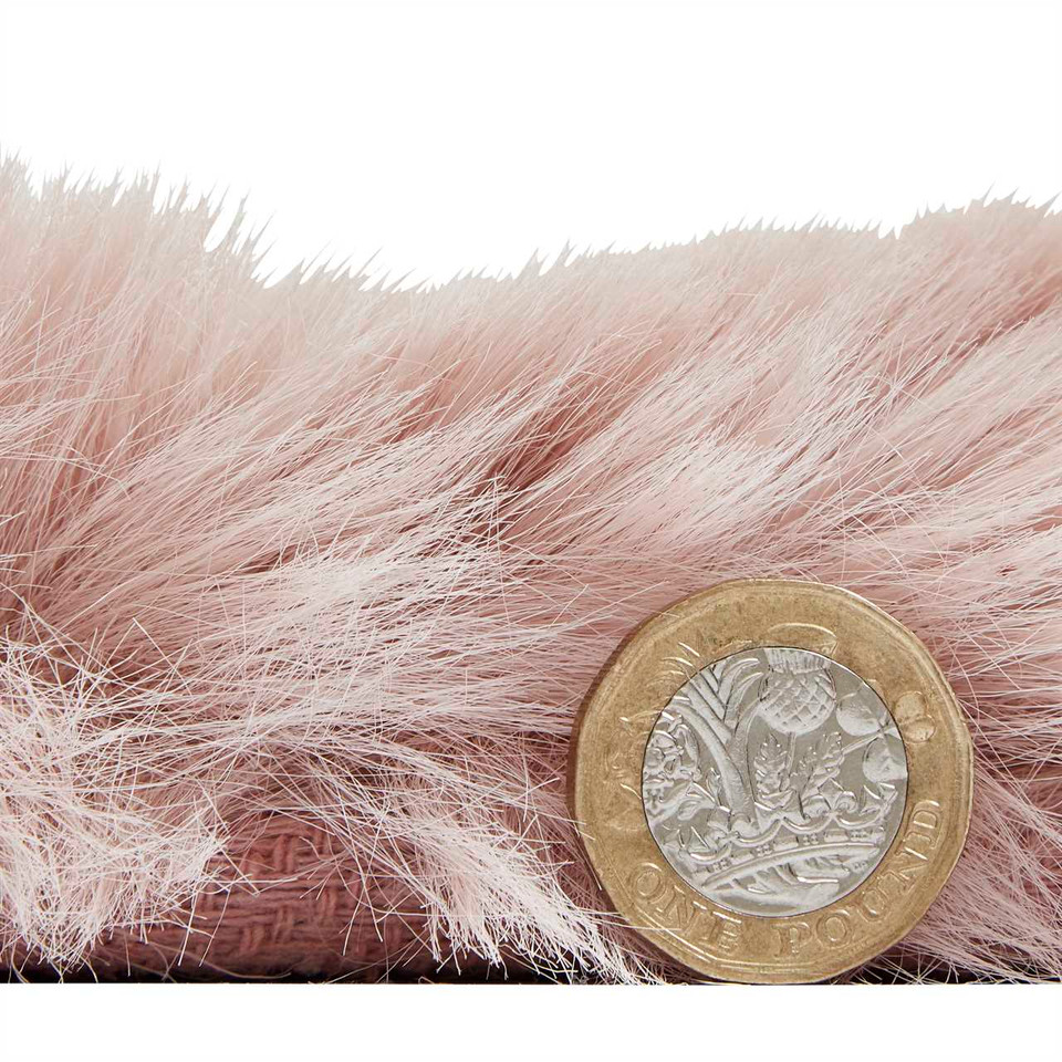 Thick Fluffy Rug Super Teddy Rose