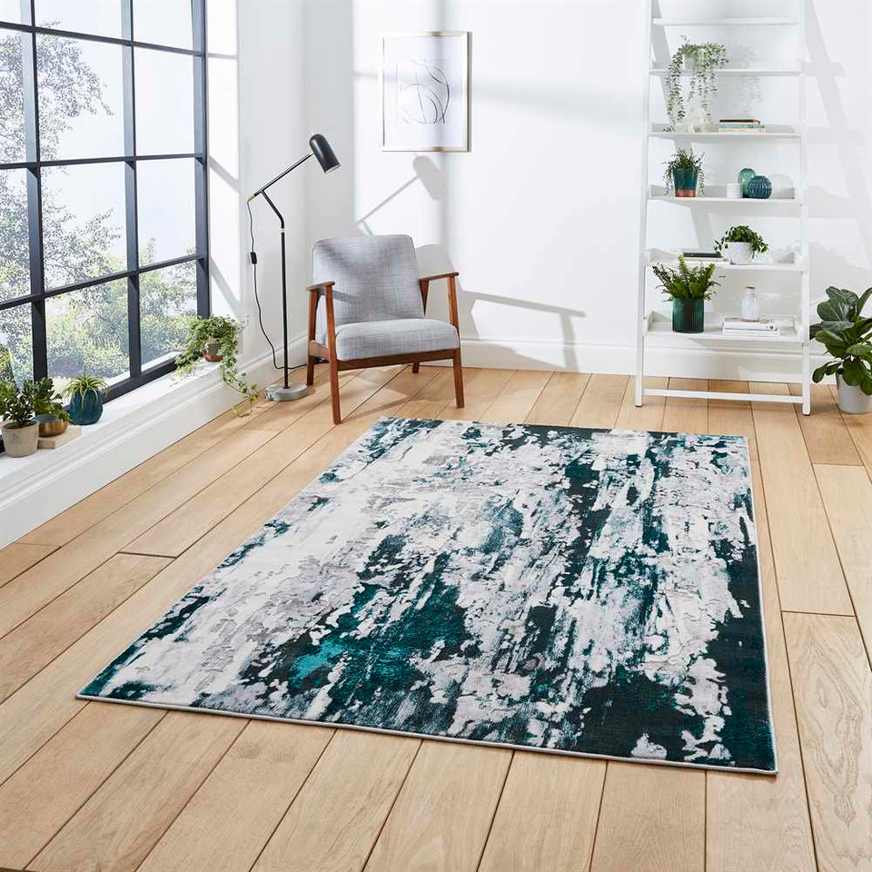 Grey Green Apollo Rug GR580