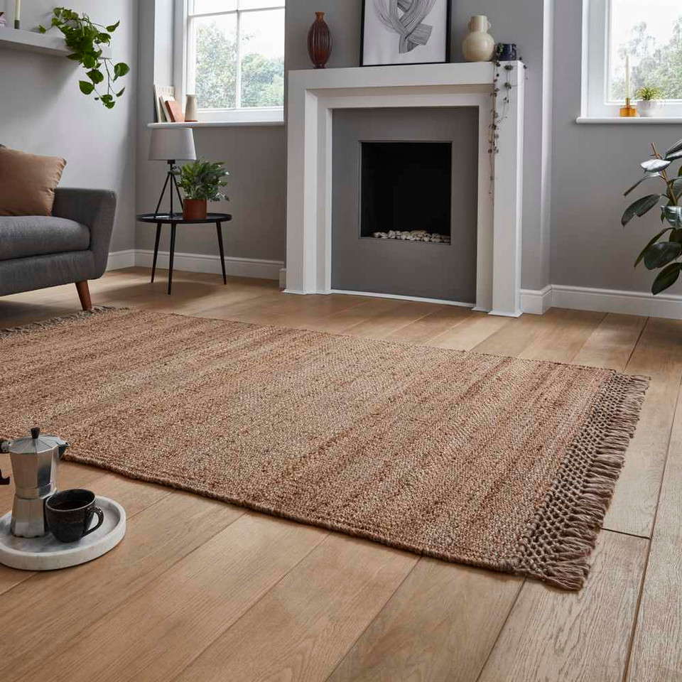 Jute Rug Bazaar Natural 23787