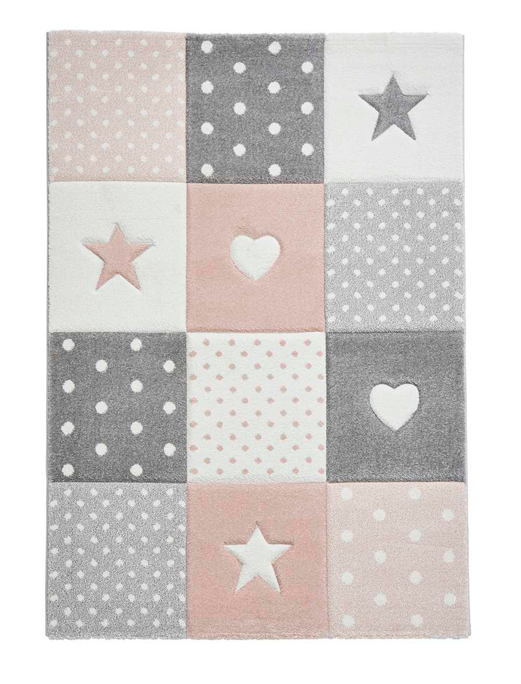 Girls Pink Brooklyn Kids Rug