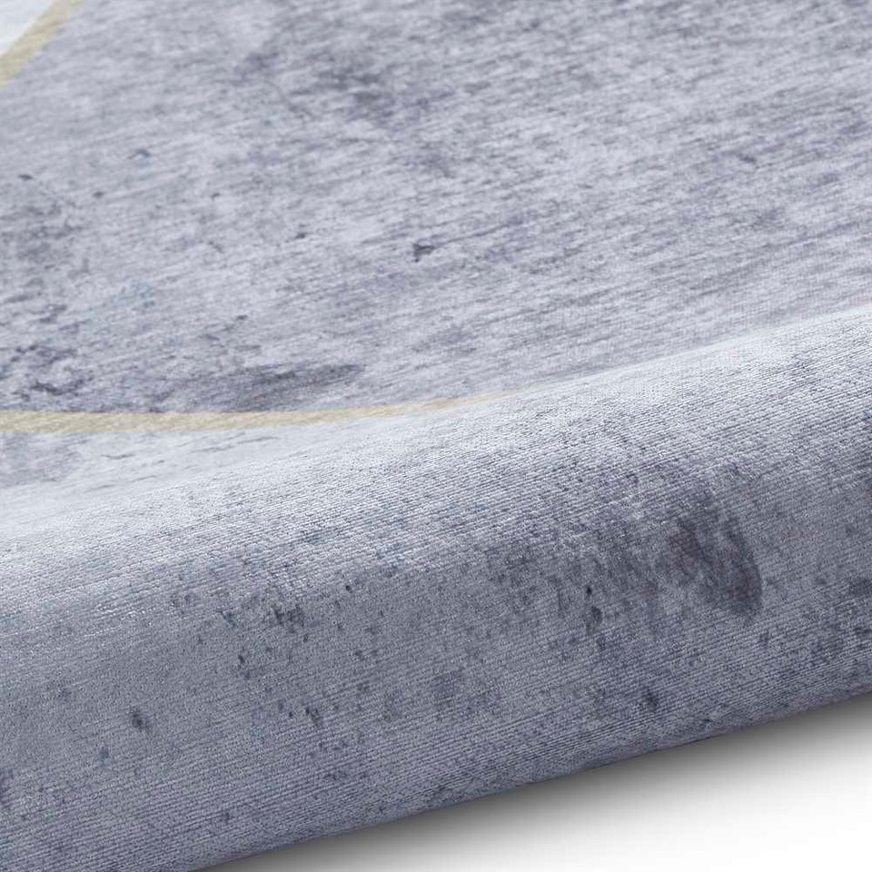 Printed Force Rug K7279 Grey Gold