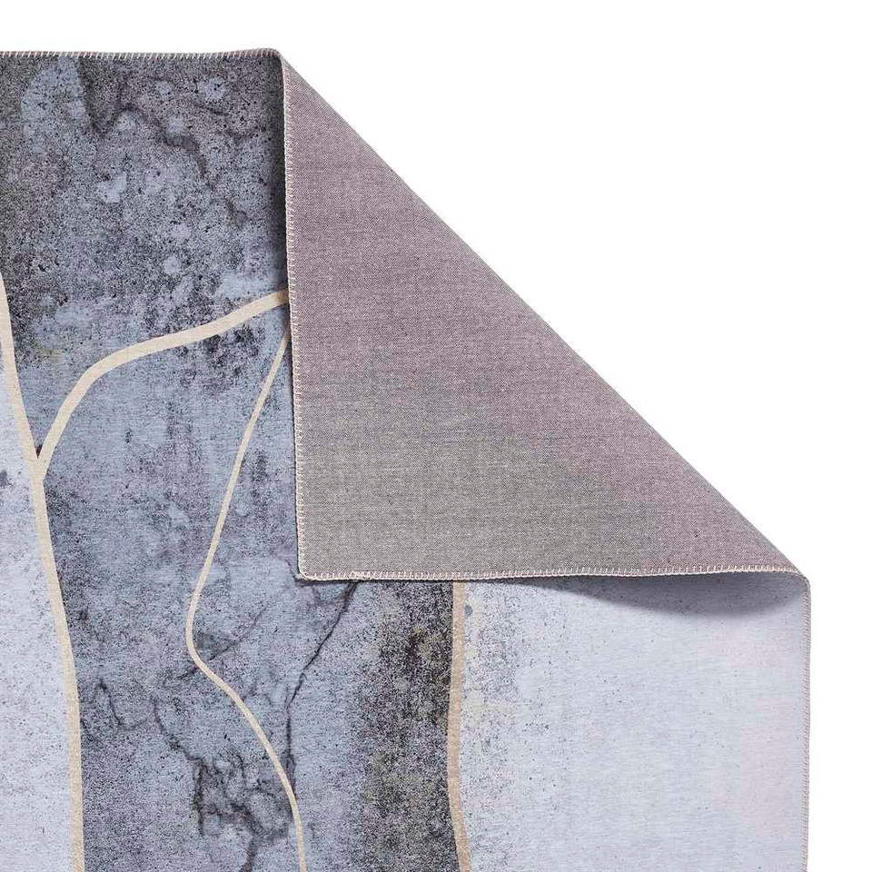 Printed Force Rug K7280 Grey Gold