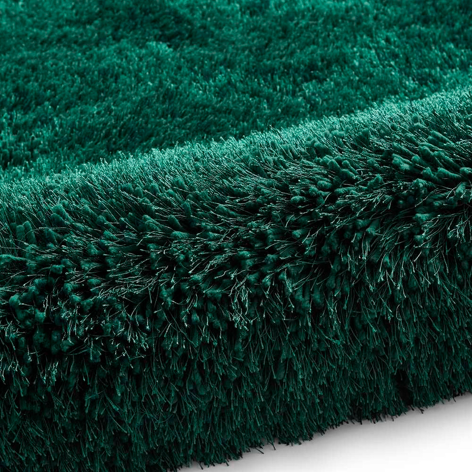 Montana Shaggy Rug Jewel Green