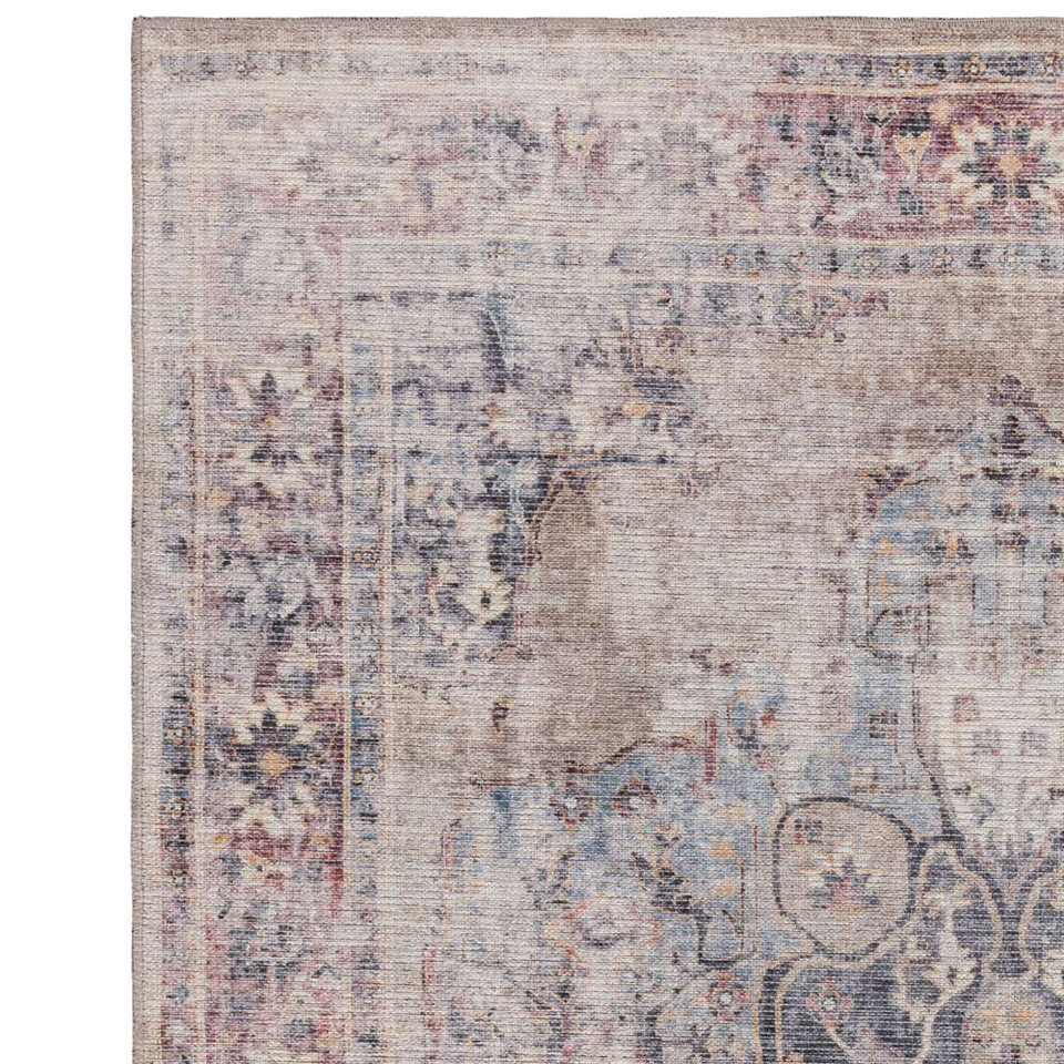 Red Cream Persian Washable Rug Kaya Lila KY12