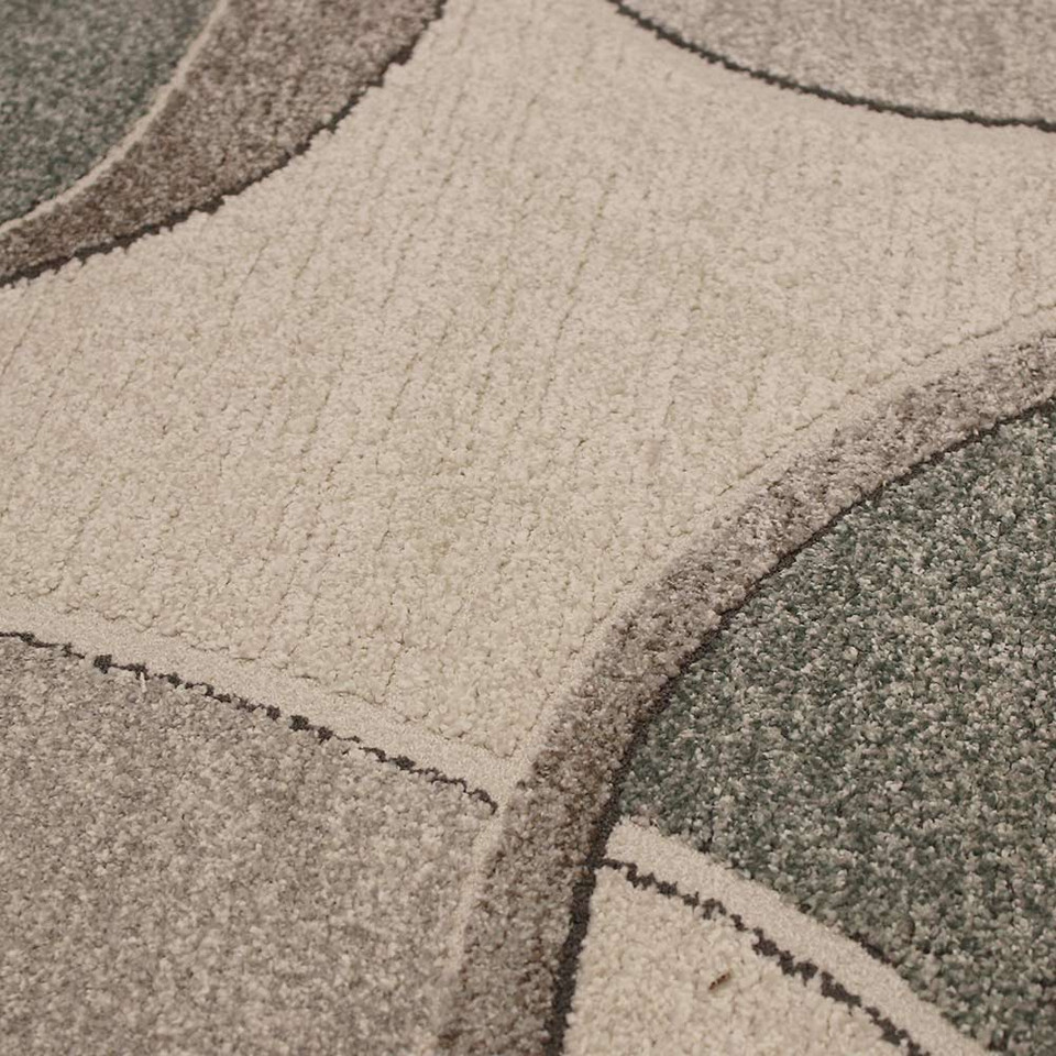 Milano Rug Cream Green 133x195cm
