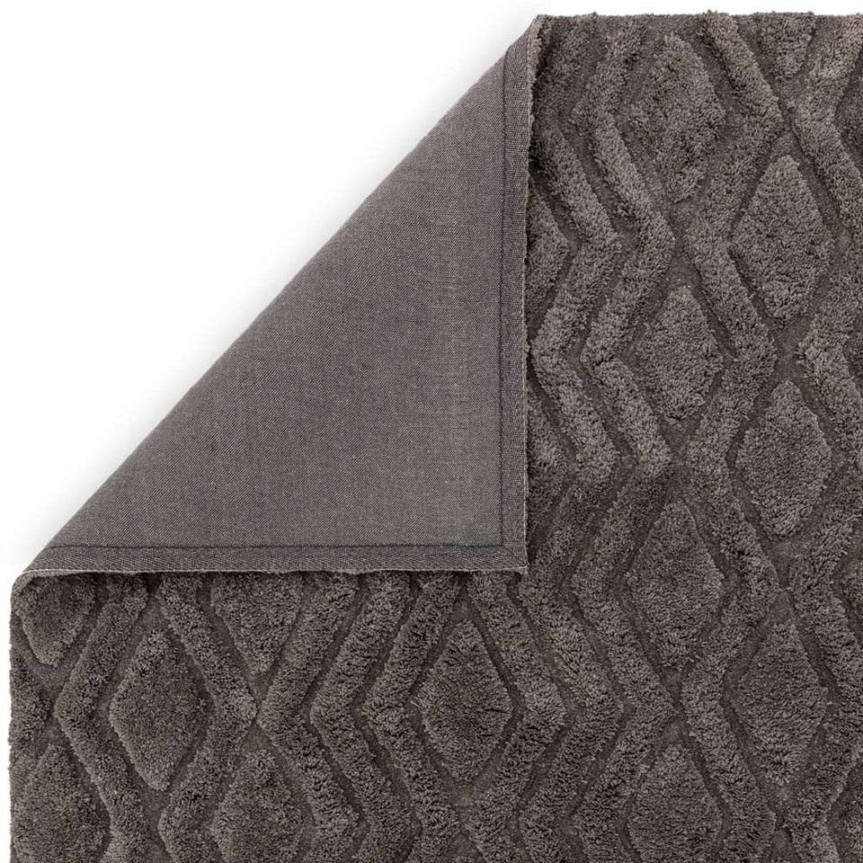 Harrison 3D Shag Rug Charcoal