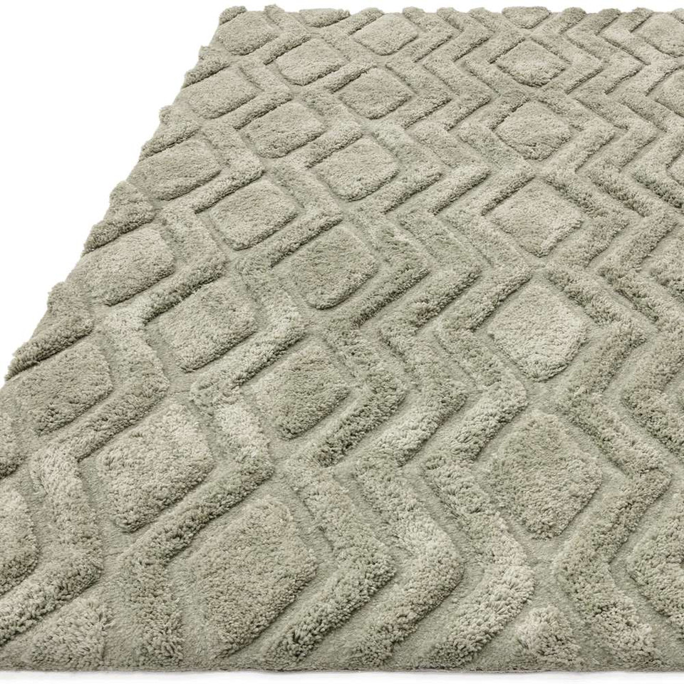 Harrison 3D Shag Rug Sage
