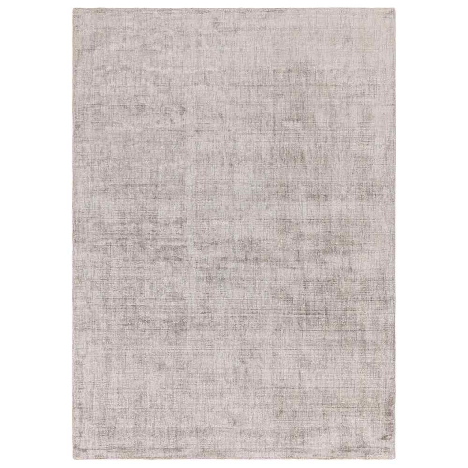 Aston Silver Plain Rug