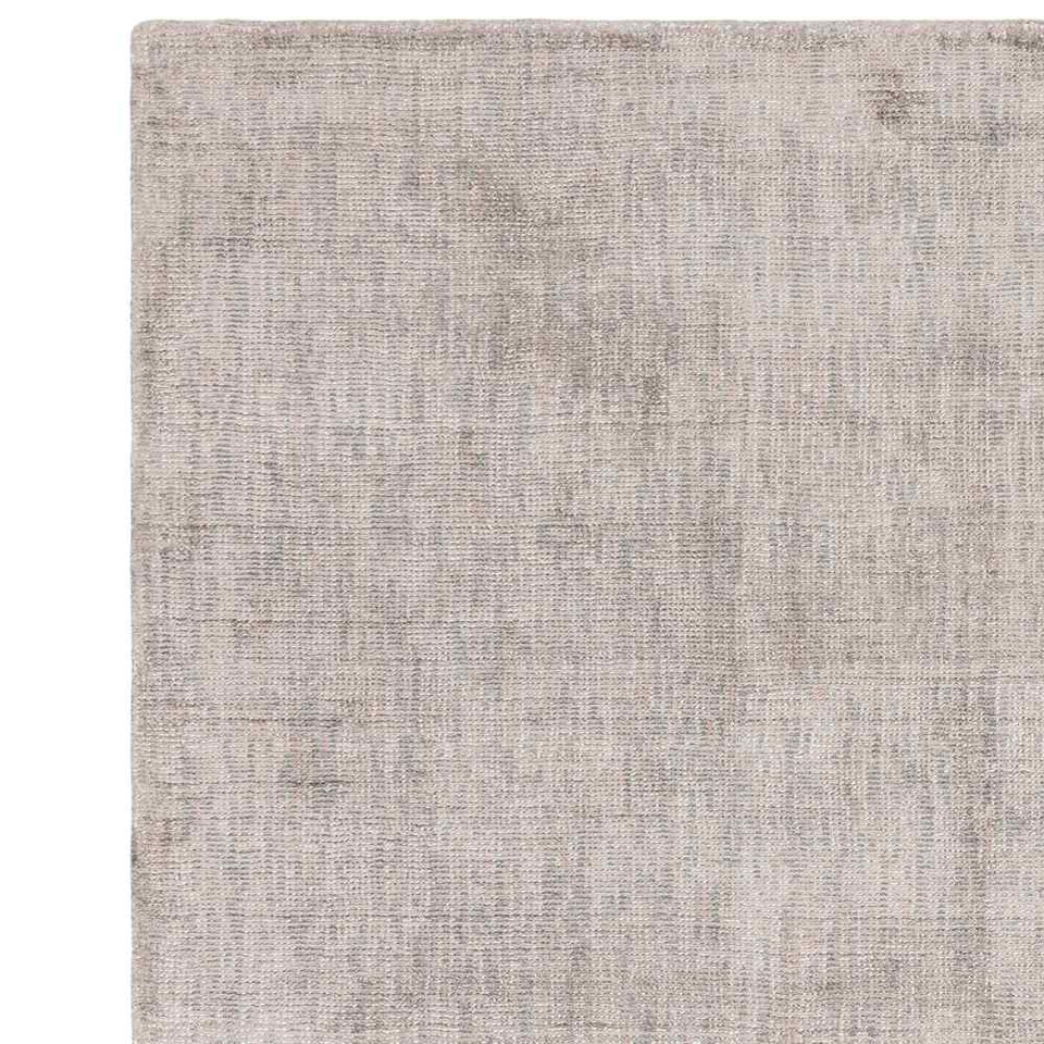 Aston Silver Plain Rug