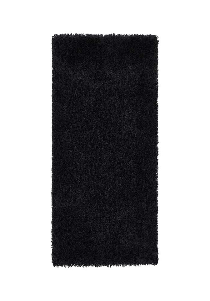 Origins Chicago Black Thick Shaggy Rug