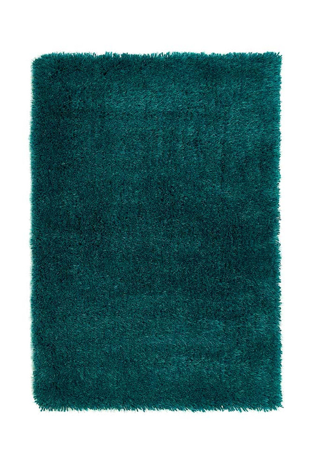 Origins Chicago Dark Teal Thick Shaggy Rug