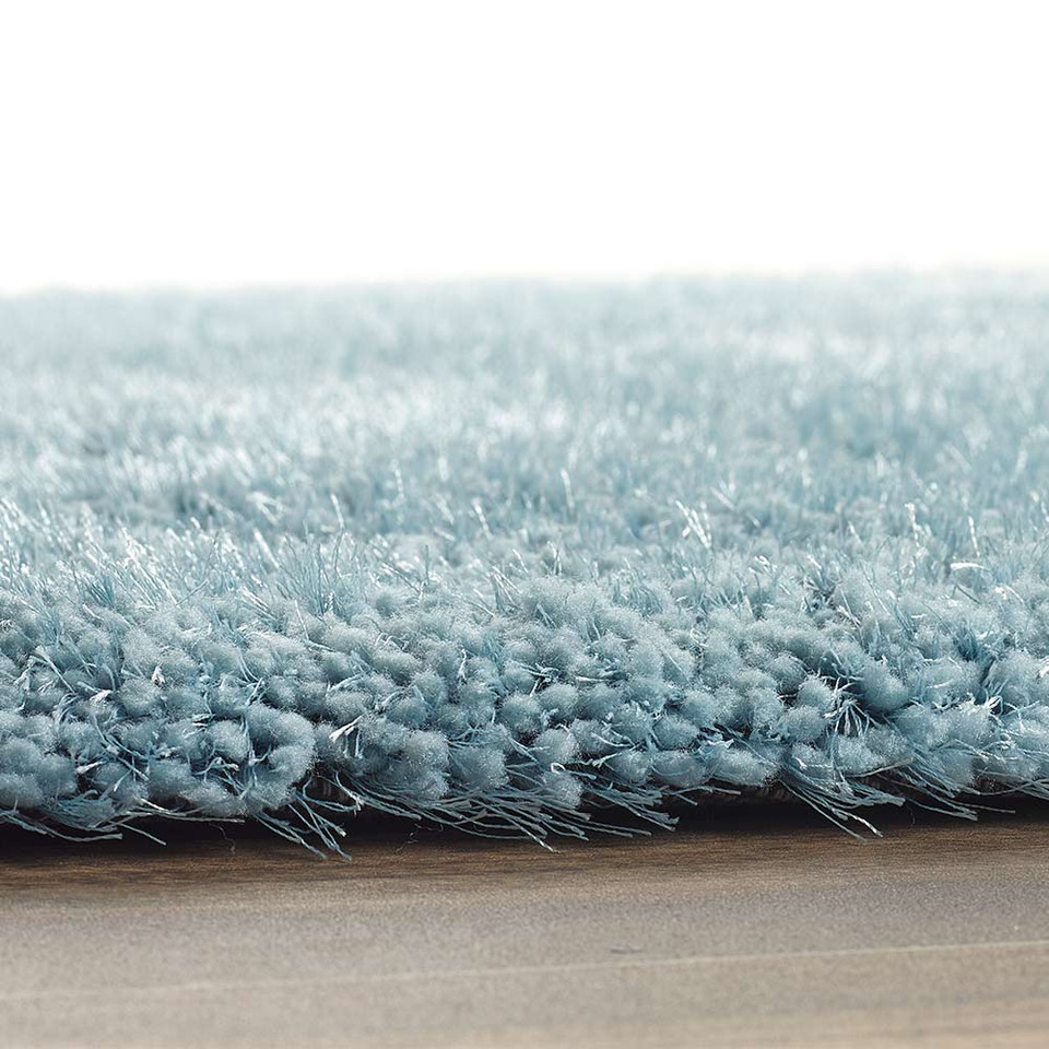 Origins Chicago Duck Egg Thick Shaggy Rug