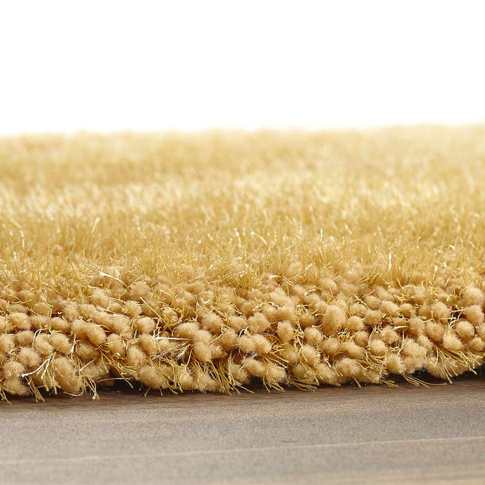 Origins Chicago Ochre Thick Shaggy Rug