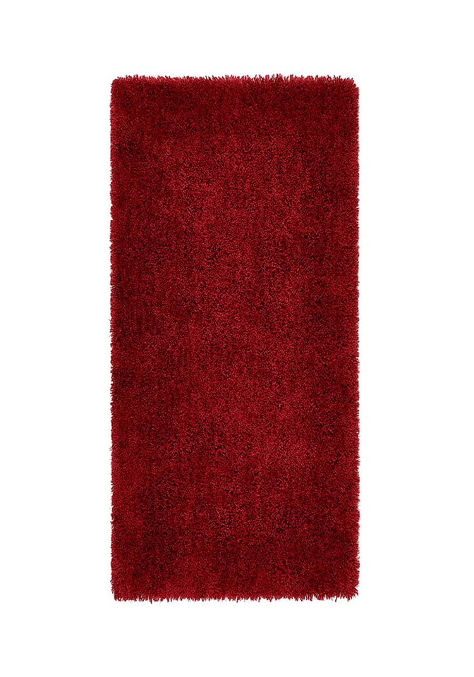 Origins Chicago Red Thick Shaggy Rug
