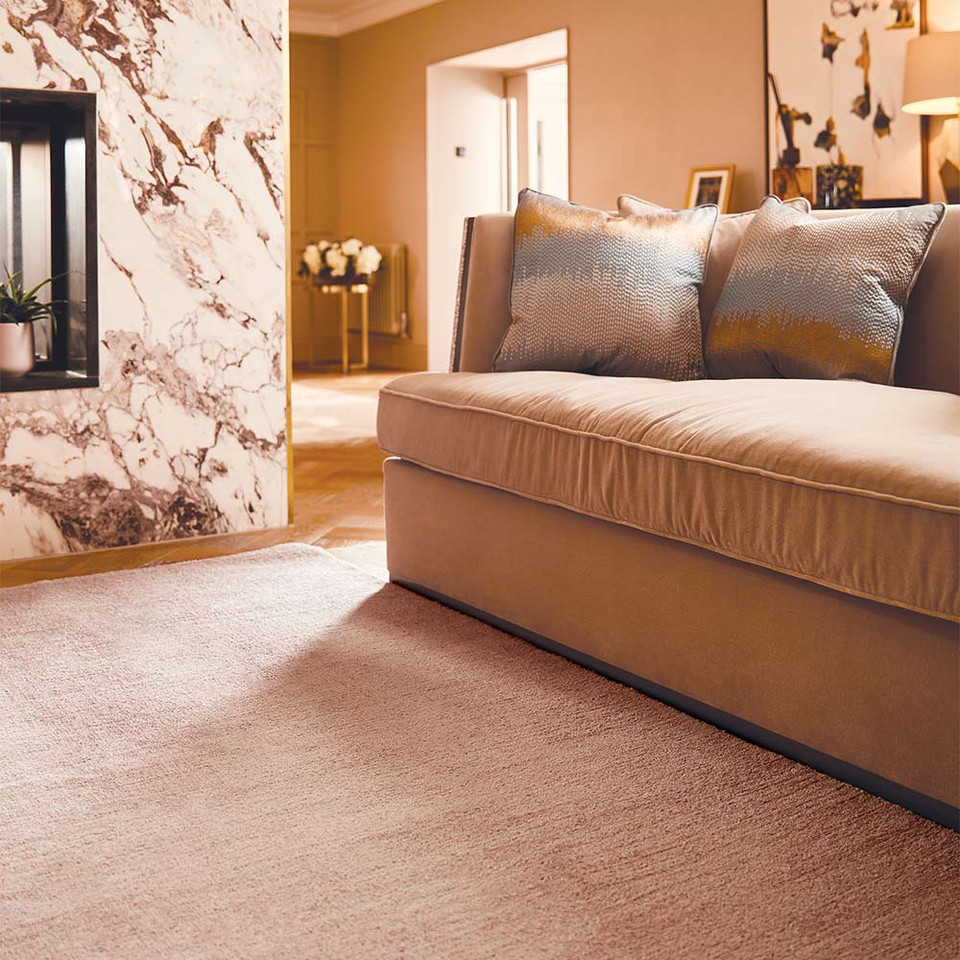 Origins Reef Blush Plain Textures Rug