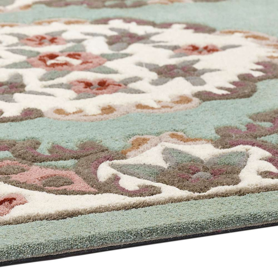 Origins Shensi Green Aubusson Rug