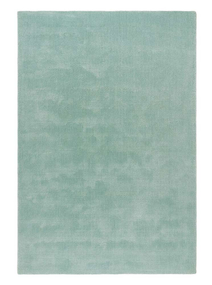 Rug Guru Hush Aqua Plain Rug