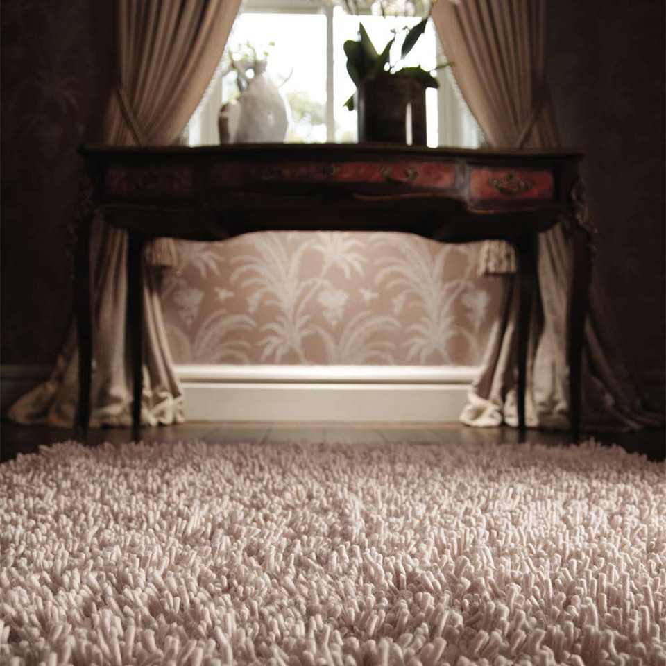 Rug Guru Imperial Nude Shaggy Wool Rug