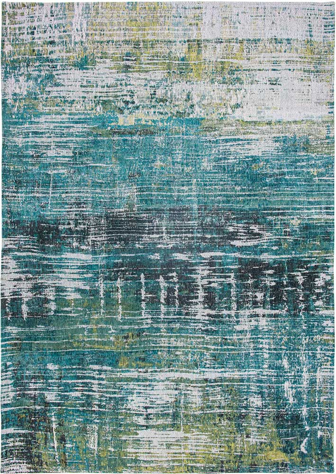 Atlantic Streaks Glen Cove 9126 Indoor Outdoor Washable Eco Rug