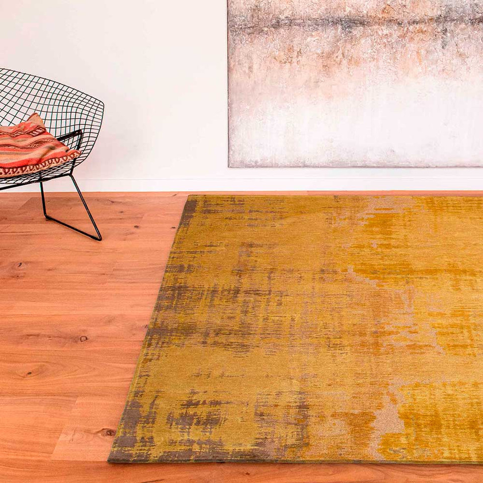Venetian Dust Rialto Gold 9235 Indoor Outdoor Washable Eco Rug