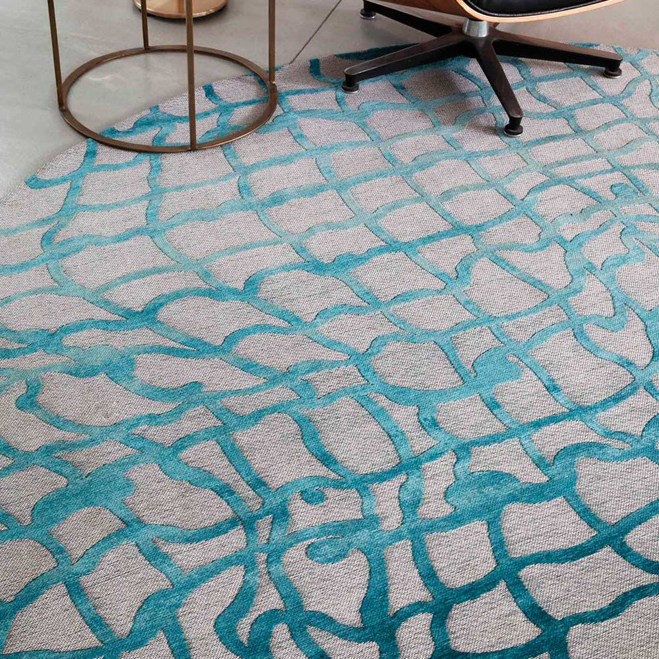 Blue Marine 9203 Mad Men Dedalo Rug