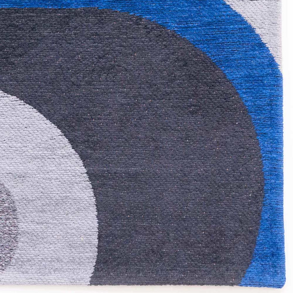 Weimar Blue 9207 Nuance Module Rug