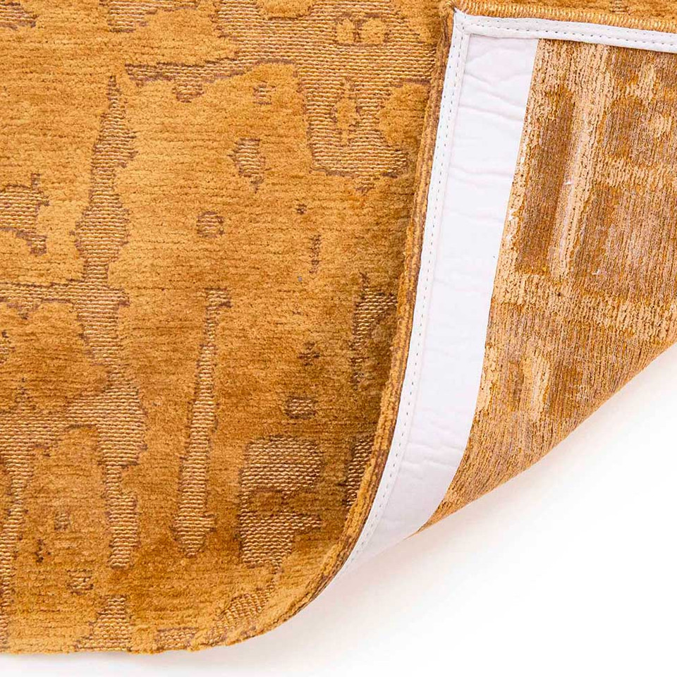 Structures Baobab Madagascar Gold 9201 Indoor Outdoor Washable Eco Rug