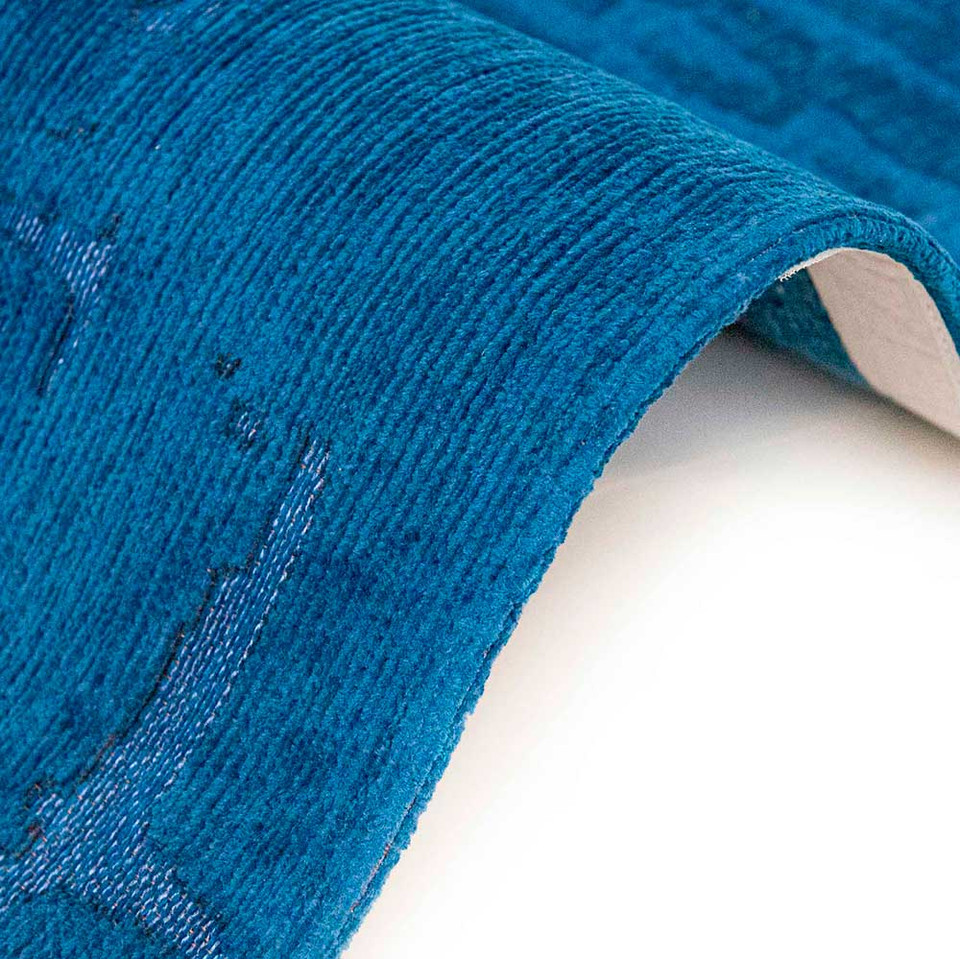 Suarez Blue 9250 Structures Baobab Rug