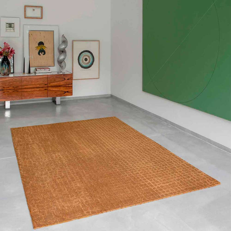 Roman Gold 9248 Structures Trammel Rug
