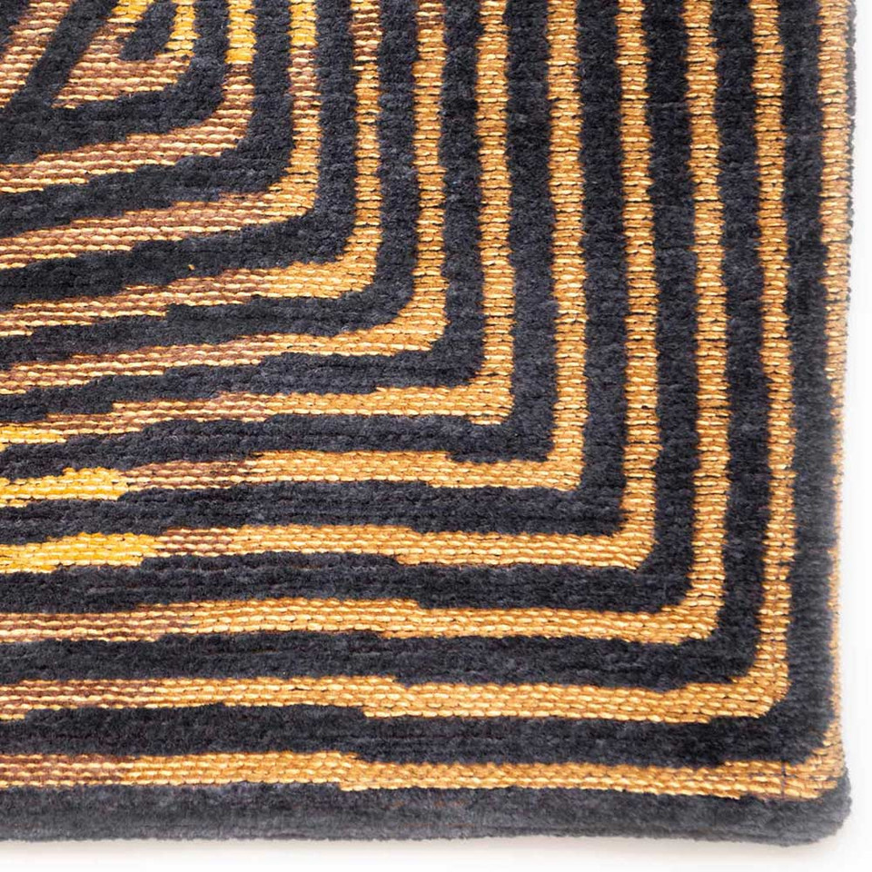 Black Gold 9227 Meditation Coral Rug